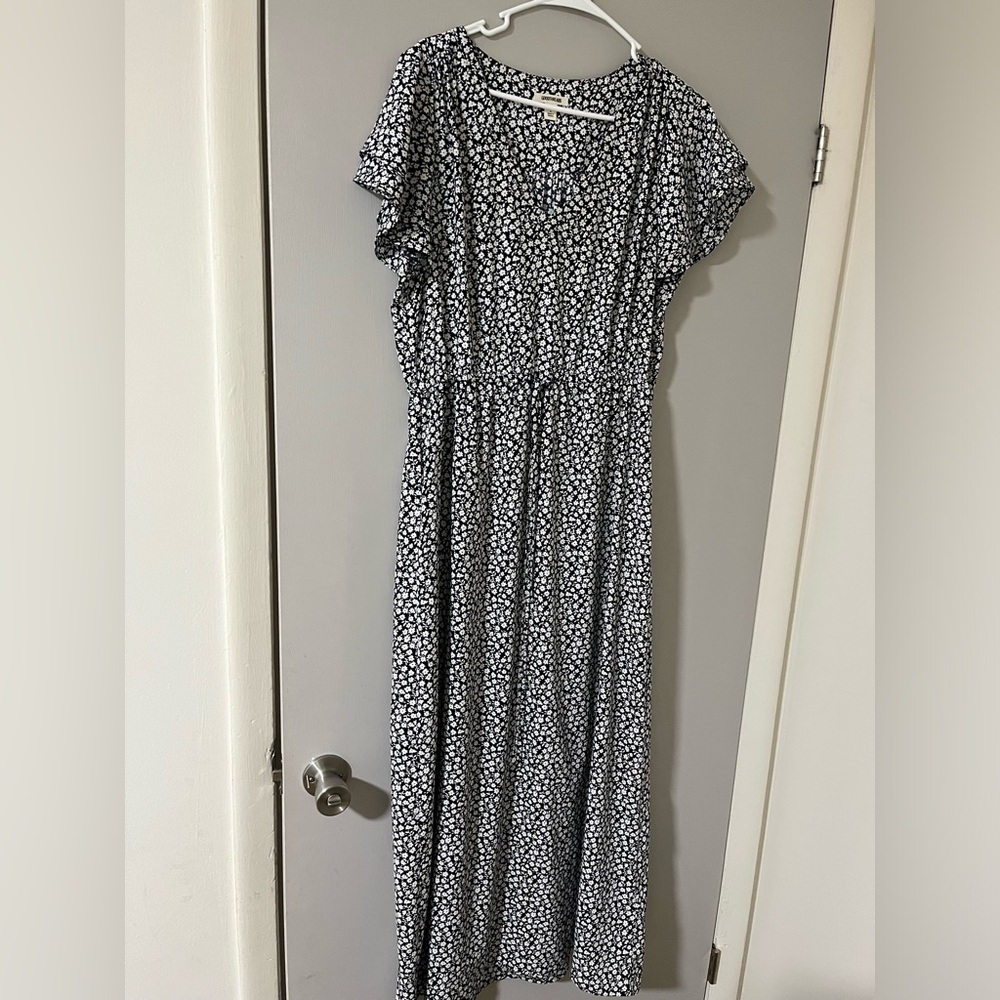 Floral maxi dress